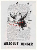 Absolut Junger Battlefield Vintage Retro Advert Ads A4 Photo Print