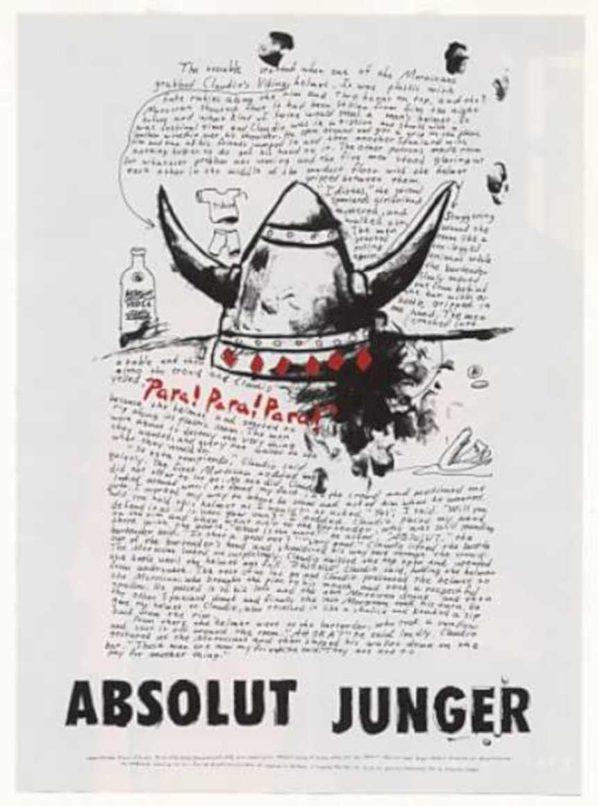 Absolut Junger Battlefield Vintage Retro Advert Ads A4 Photo Print