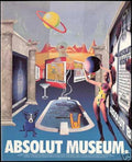 Absolut Museum Vodka Vintage Retro Advert Ads A4 Photo Print