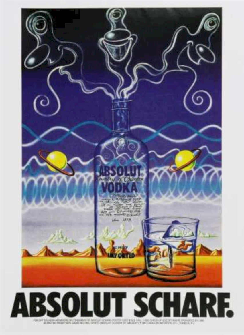 Absolut Vodka Dreamscape Vintage Retro Advert Ads A4 Photo Print