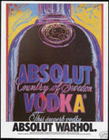 Absolut Warhol Vodka Vintage Retro Advert Ads A4 Photo Print
