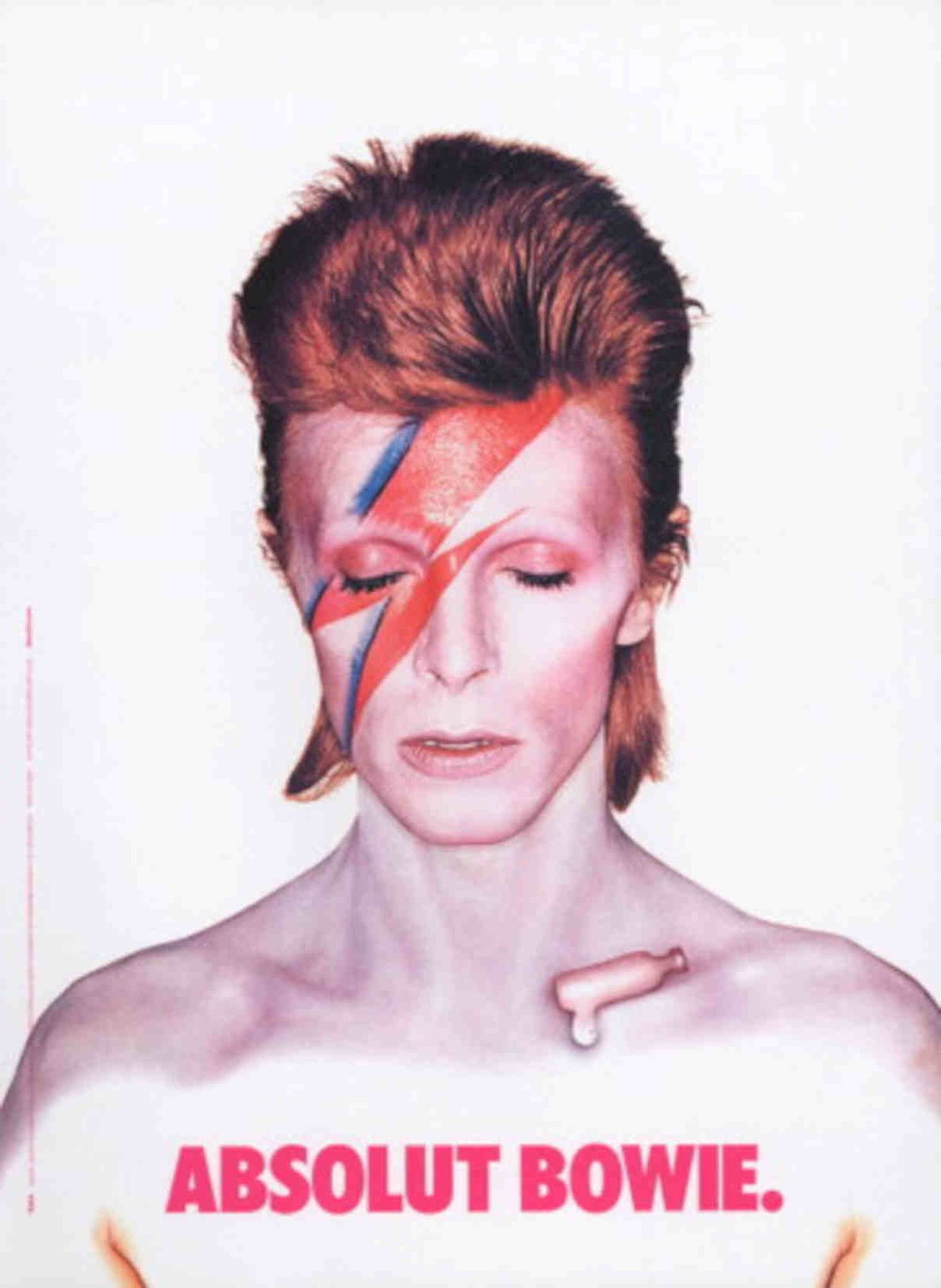 Absolute Bowie Lightning Vintage Retro Advert Poster A4 Photo Print