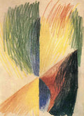 Abstract Form 14 August Macke Expressionism A4 Photo Print