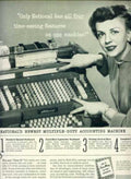 Accounting Machine Vintage Retro Advert Ads A4 Photo Print