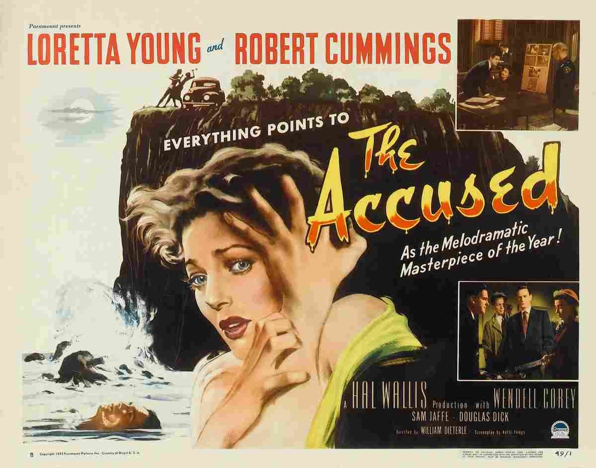 Accused The 1949 02 film star poster A4 Photo Print