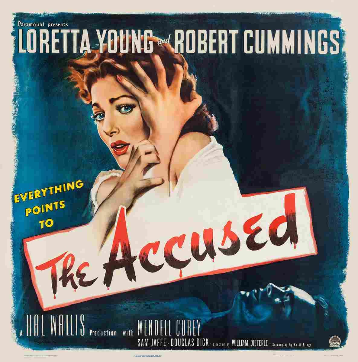 Accused The 1949 04 film star poster A4 Photo Print