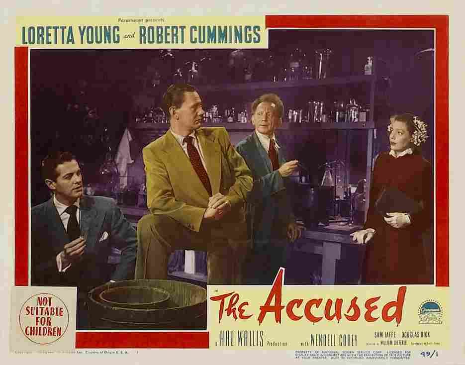 Accused The 1949 07 film star poster A4 Photo Print