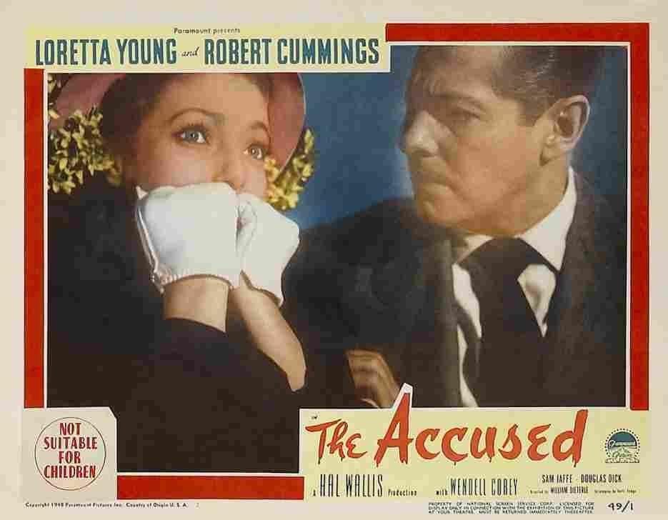 Accused The 1949 09 film star poster A4 Photo Print