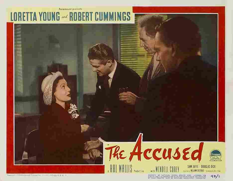 Accused The 1949 10 film star poster A4 Photo Print