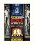 Acdc Ballbreaker David Vintage Retro Advert Poster A4 Photo Print