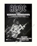 Acdc Nervous Shakedown 1 Vintage Retro Advert Poster A4 Photo Print