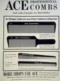 Ace Combs Flattopper Vintage Retro Advert Ads A4 Photo Print