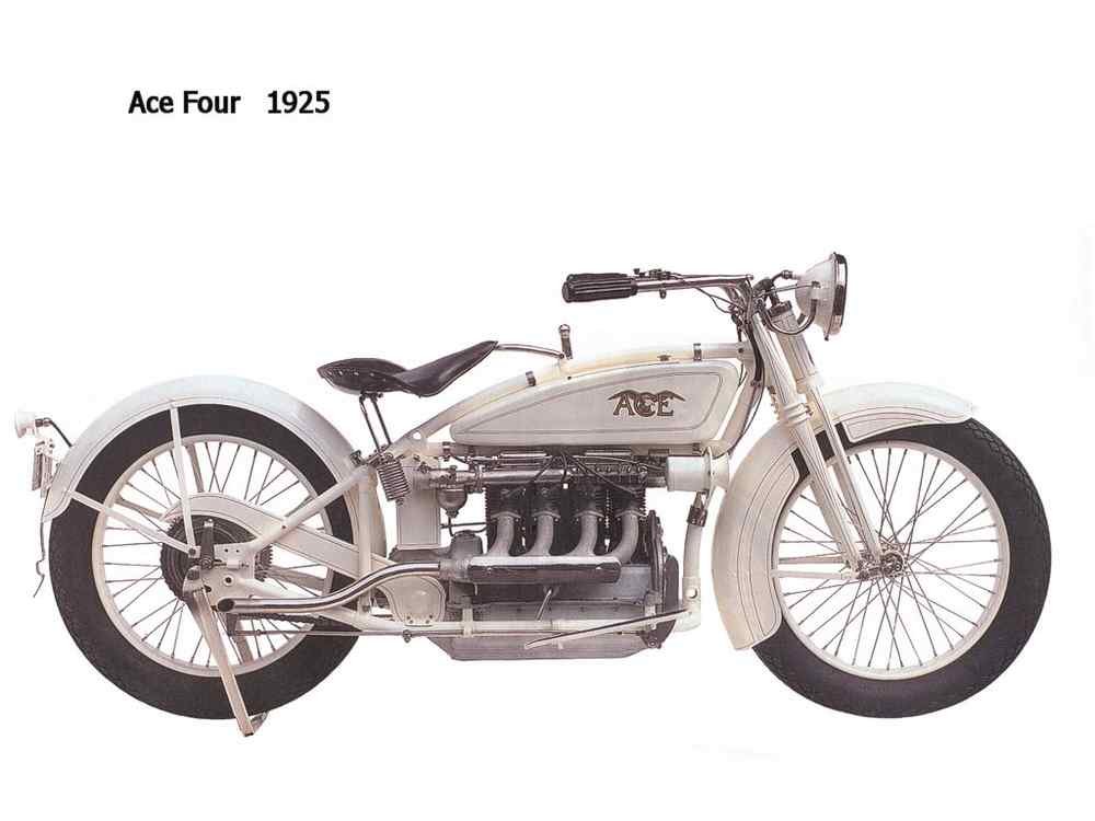 Ace Four 1925 motorbike A4 Photo Print
