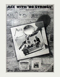 Ace No Strings Vintage Retro Advert Poster A4 Photo Print