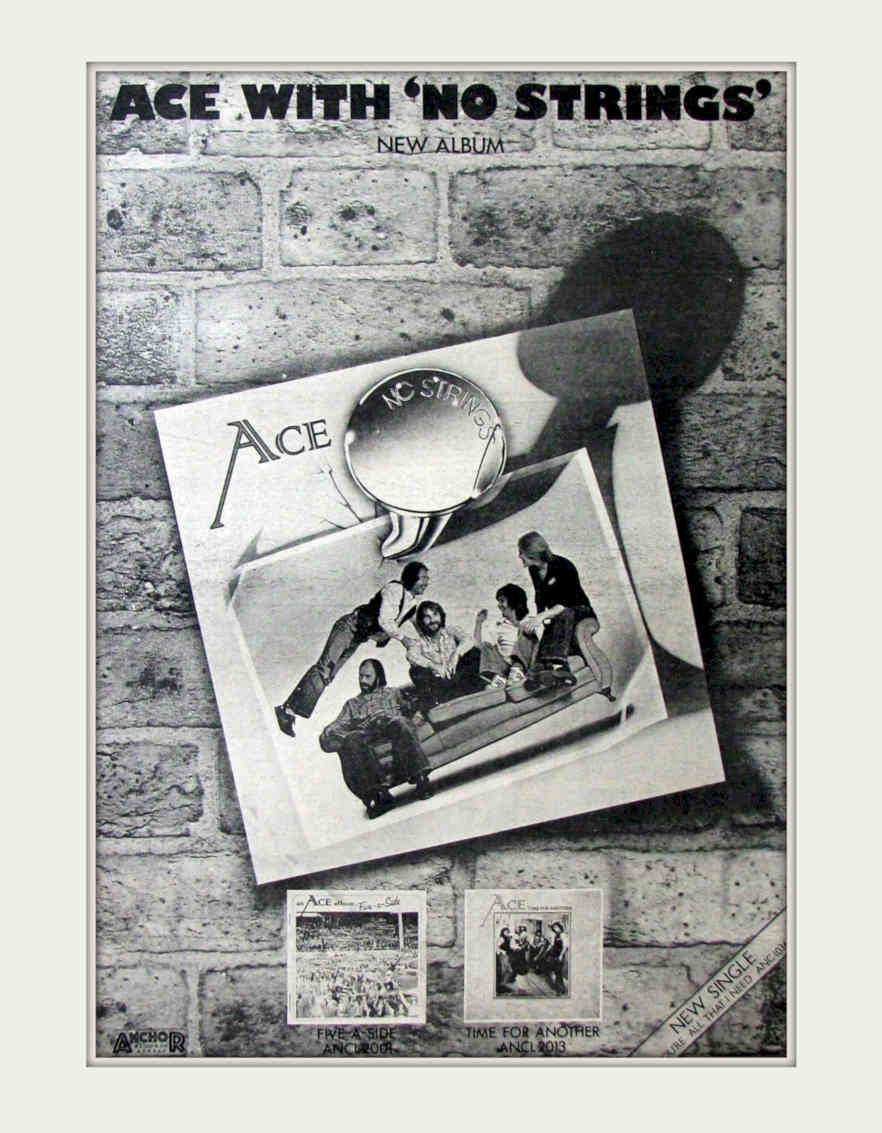 Ace No Strings Vintage Retro Advert Poster A4 Photo Print