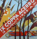 Acerbo Sailboat Flags Vintage Retro Advert Poster A4 Photo Print