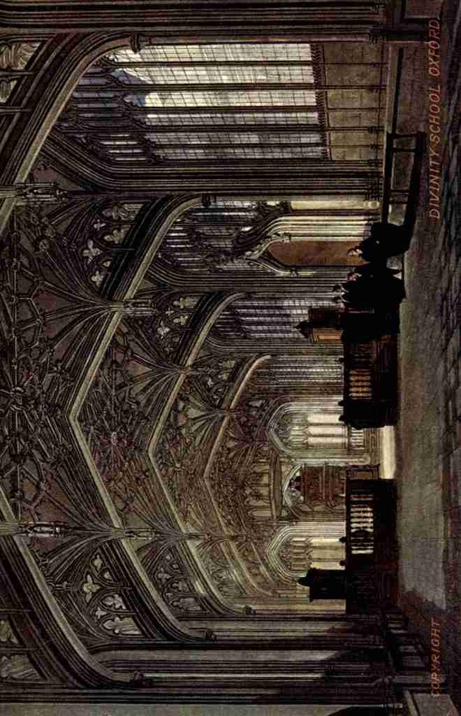Ackermann Rudolph 1764 1834 publisher Oxford 1905 Divinity School A4 Photo Print