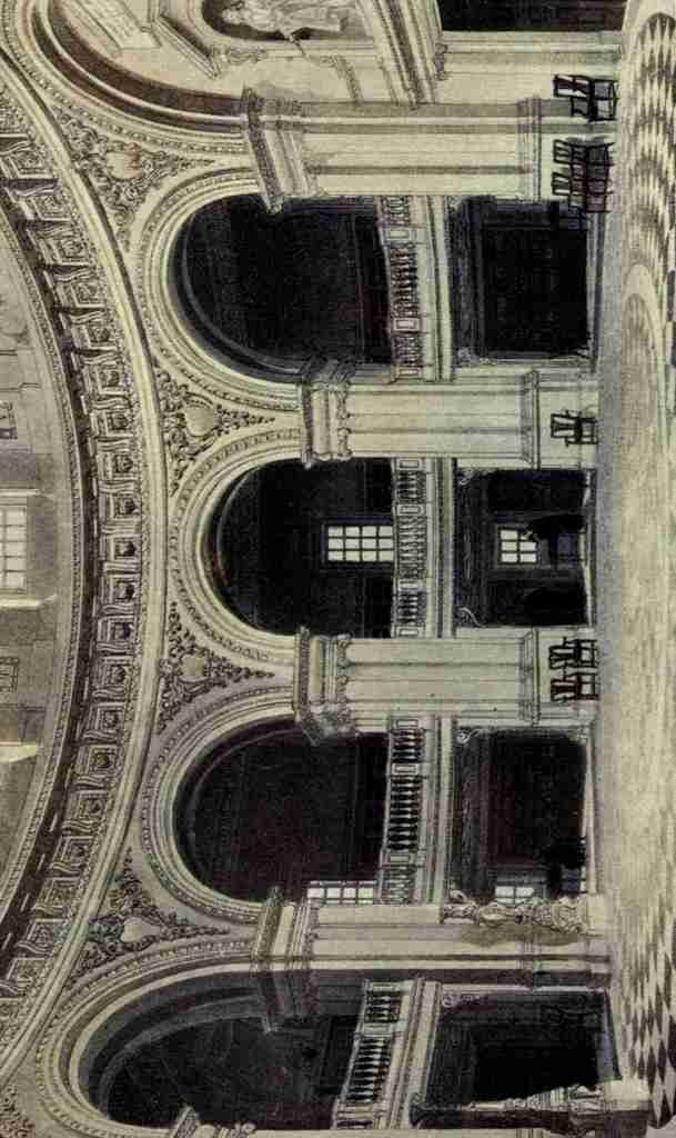 Ackermann Rudolph 1764 1834 publisher Oxford 1905 The Radcliffe Library interior A4 Photo Print