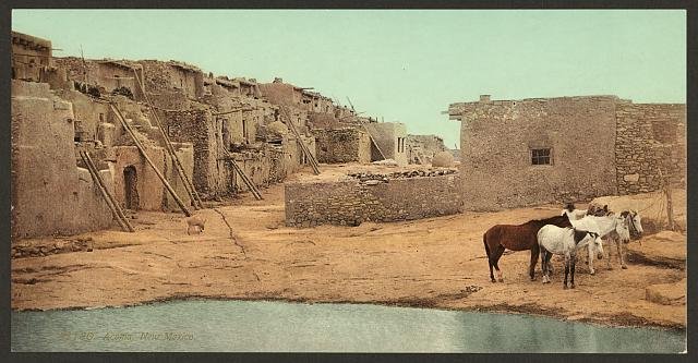 Acoma New Mexico Vintage A4 Photo Print