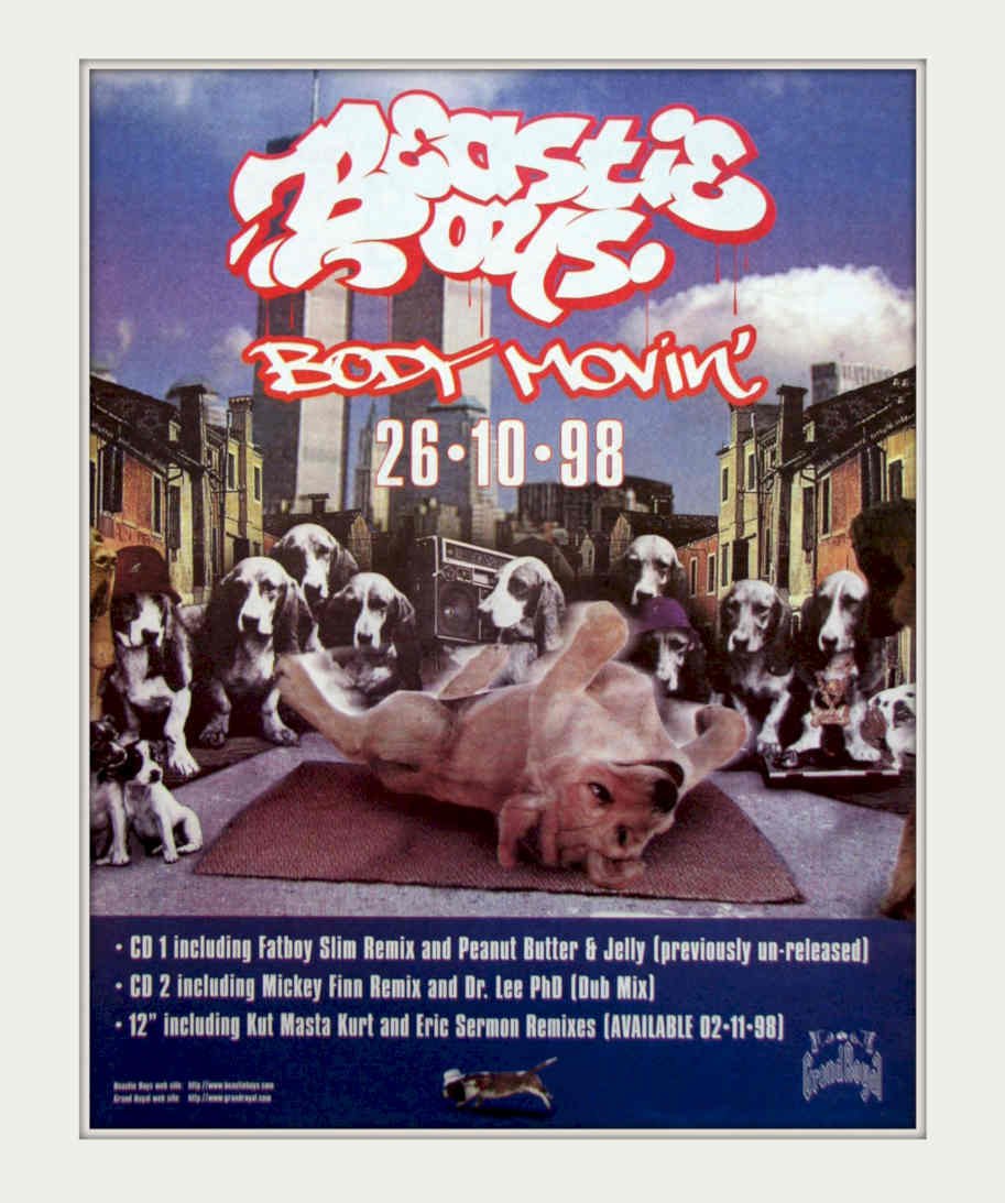Acoustic Boys Body Vintage Retro Advert Poster A4 Photo Print