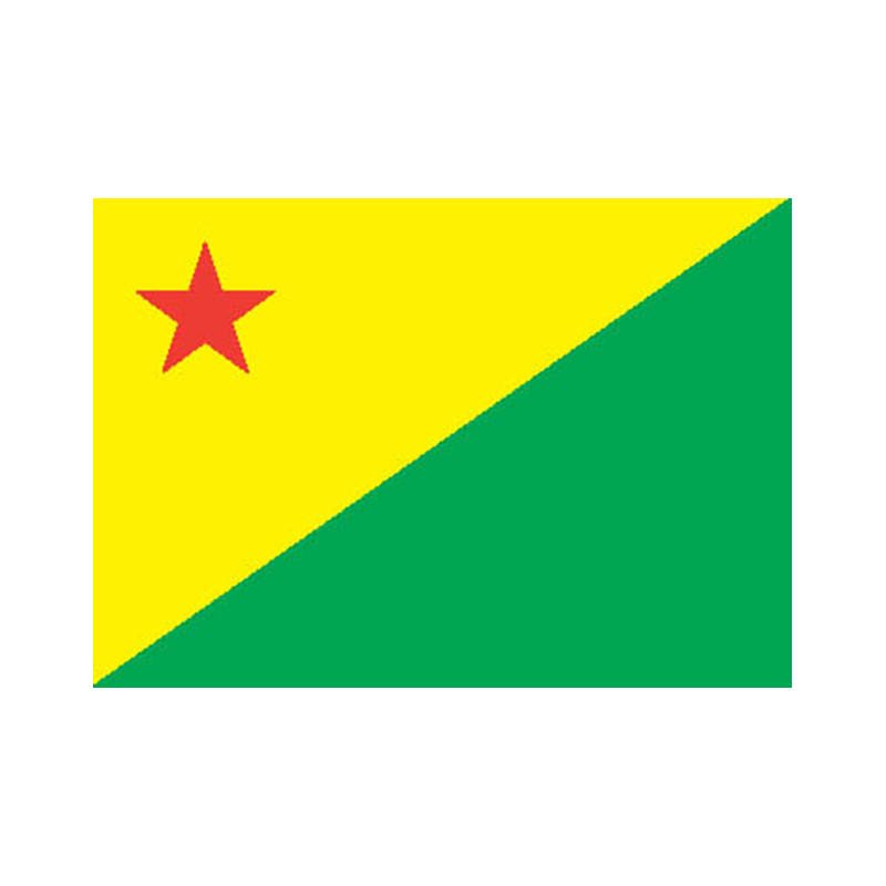 Acre State Flag N4795 A4 Photo Print