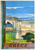 Acropolis Greece Poster Vintage Retro Advert Poster A4 Photo Print