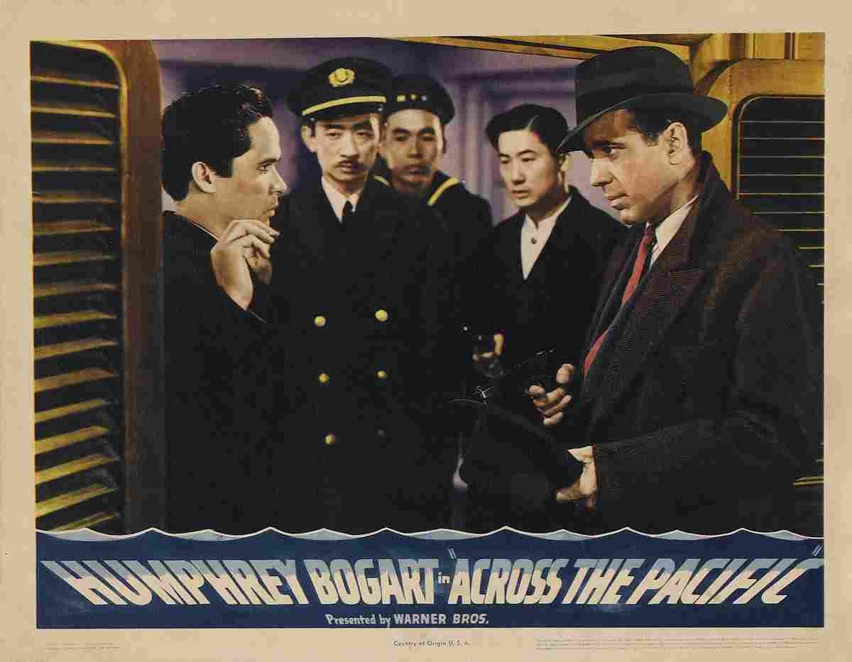Across the Pacific 1942 04 film star poster A4 Photo Print