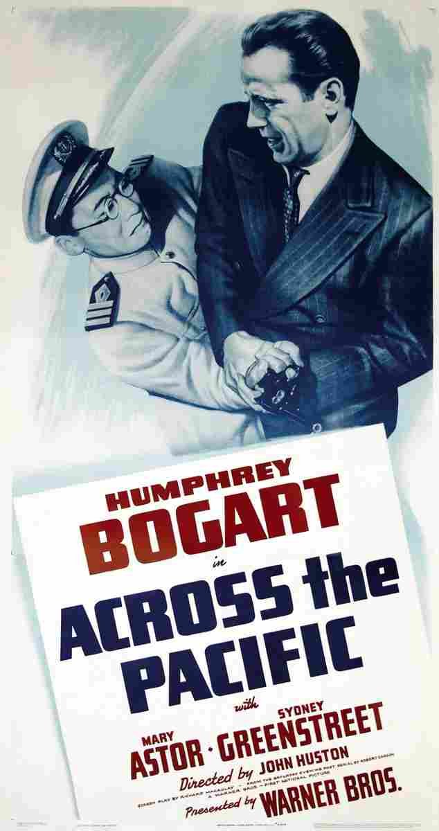 Across the Pacific 1942 05 film star poster A4 Photo Print