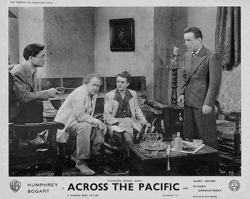 Across the Pacific 1942 08 film star poster A4 Photo Print