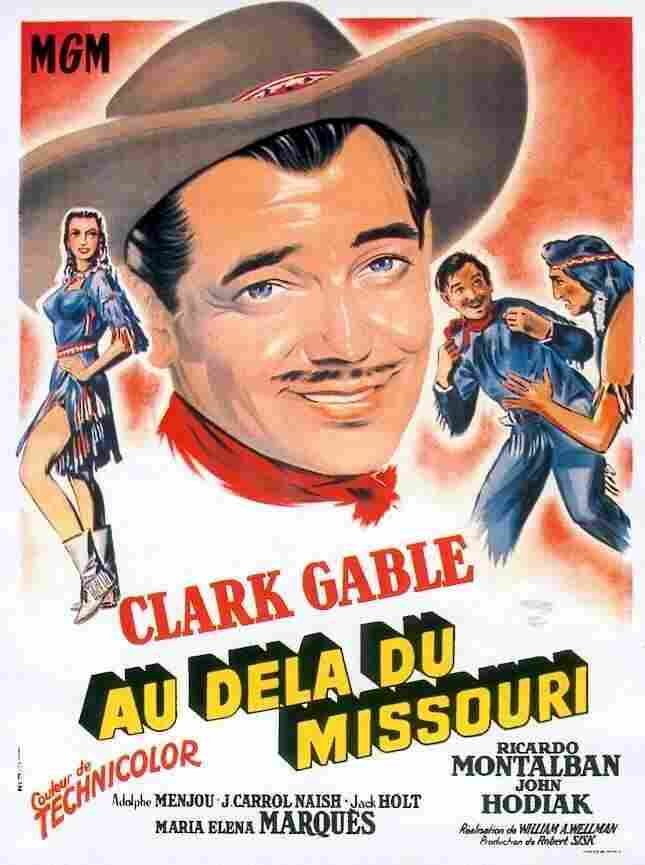 Across the Wide Missouri 07 film star poster A4 Photo Print