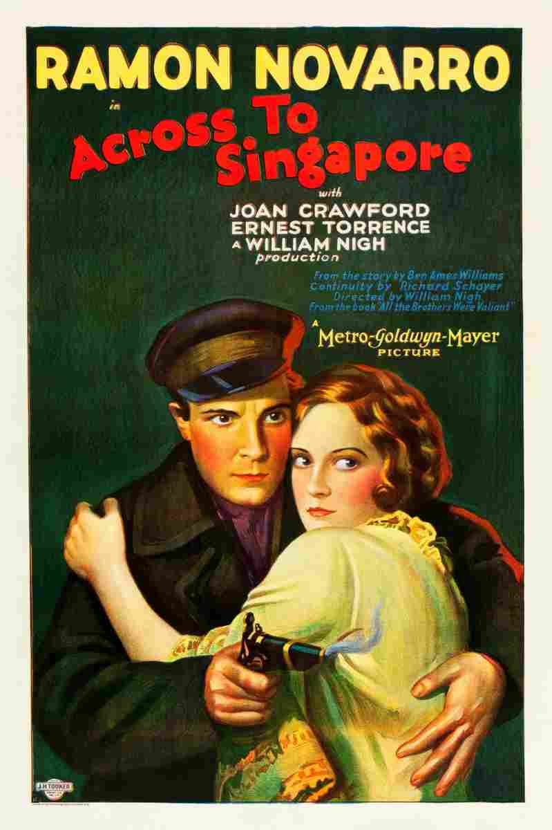 Across to Singapore 01 film star poster A4 Photo Print