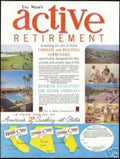 Active Retirement Communities Vintage Retro Advert Ads A4 Photo Print