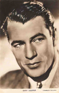 Actor Gary Cooper Paramount Pictures Vintage A4 Photo Print