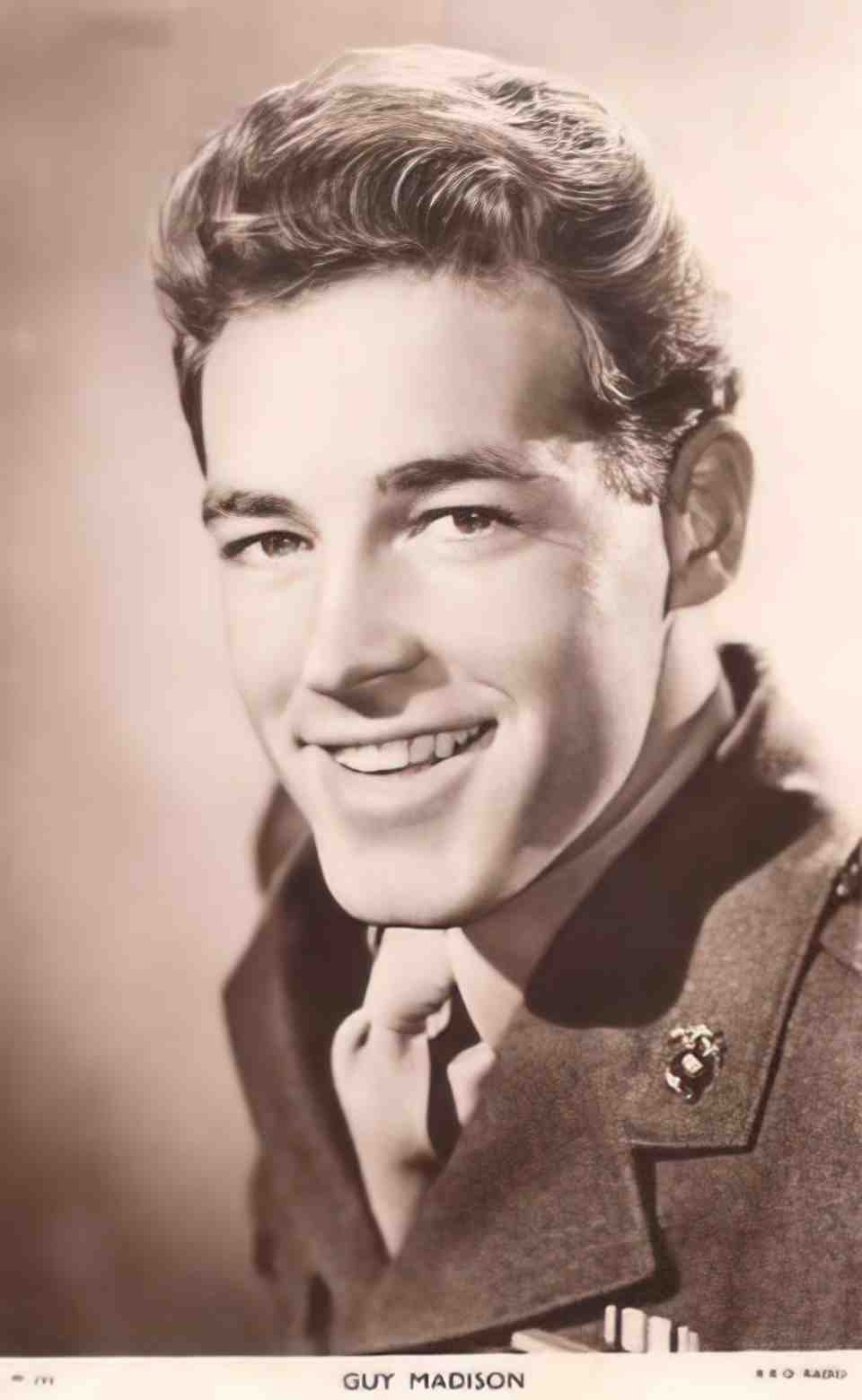 Actor Guy Madison Vintage A4 Photo Print