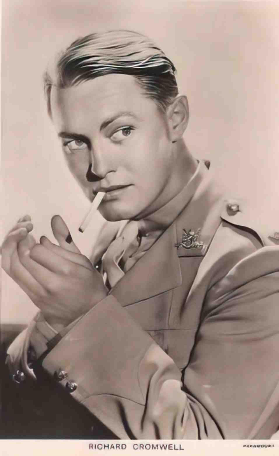 Actor Richard Cromwell Paramount Pictures Vintage A4 Photo Print