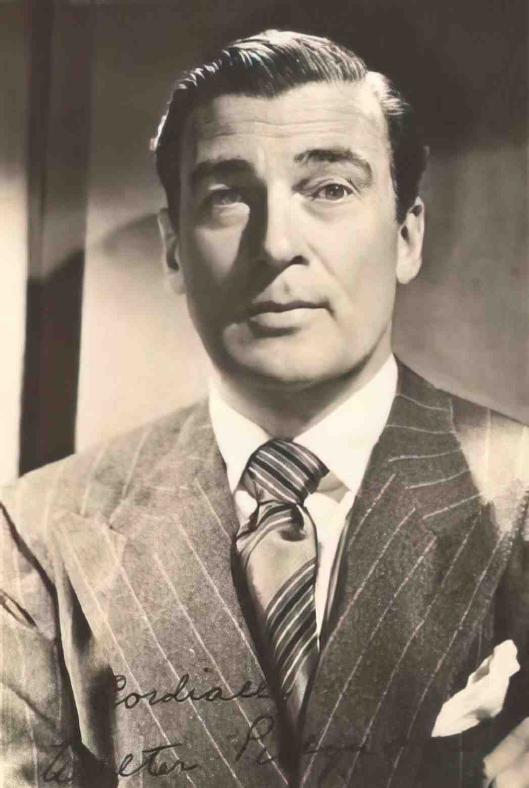 Actor Walter Pidgeon II Vintage A4 Photo Print