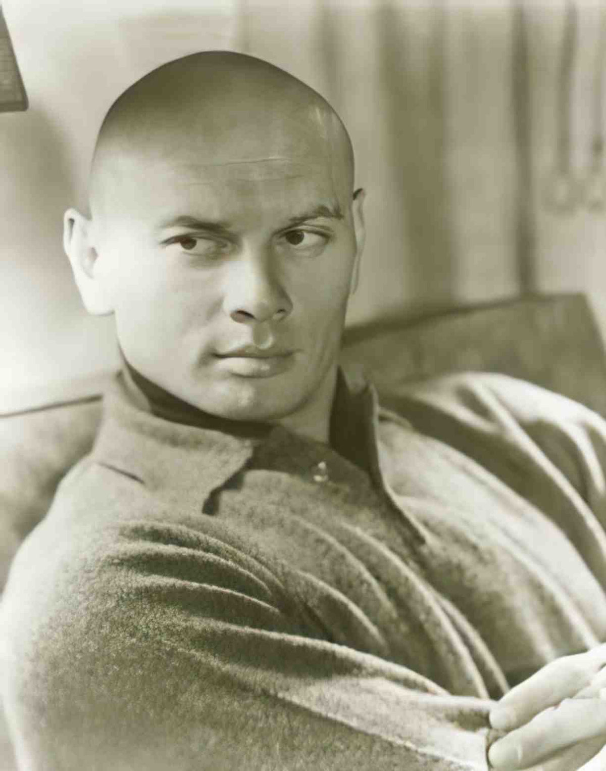 Actor Yul Brynner Vintage A4 Photo Print