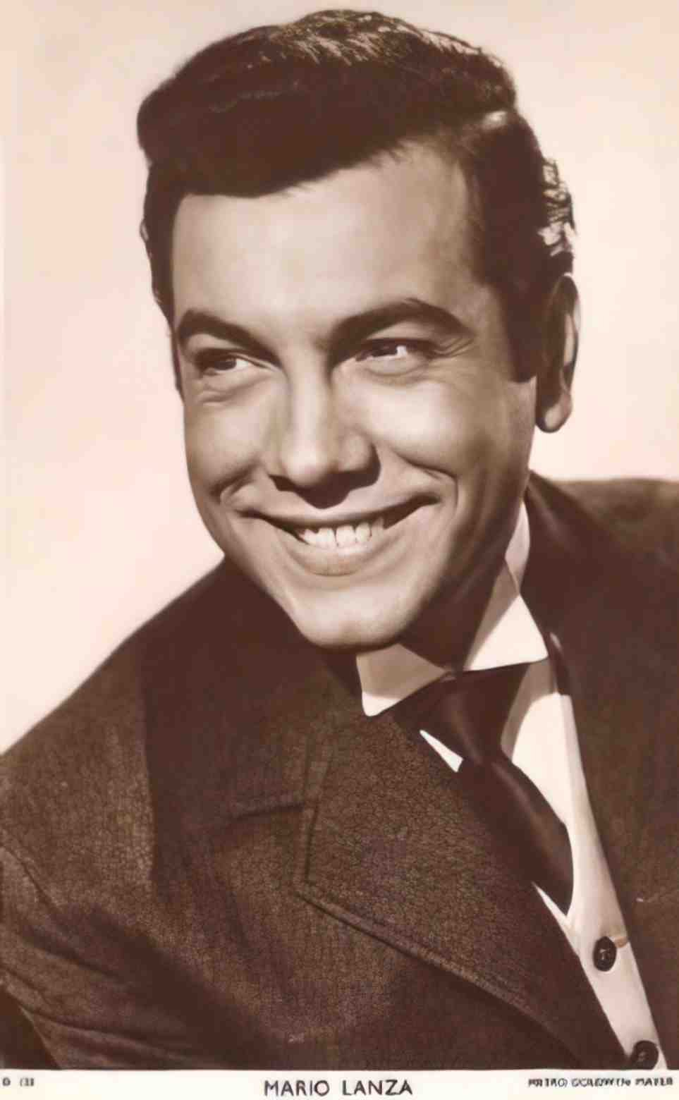 Actor and Singer Mario Lanza (2) Vintage A4 Photo Print