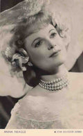 Actress Anna Neagle wearing pearls Vintage A4 Photo Print