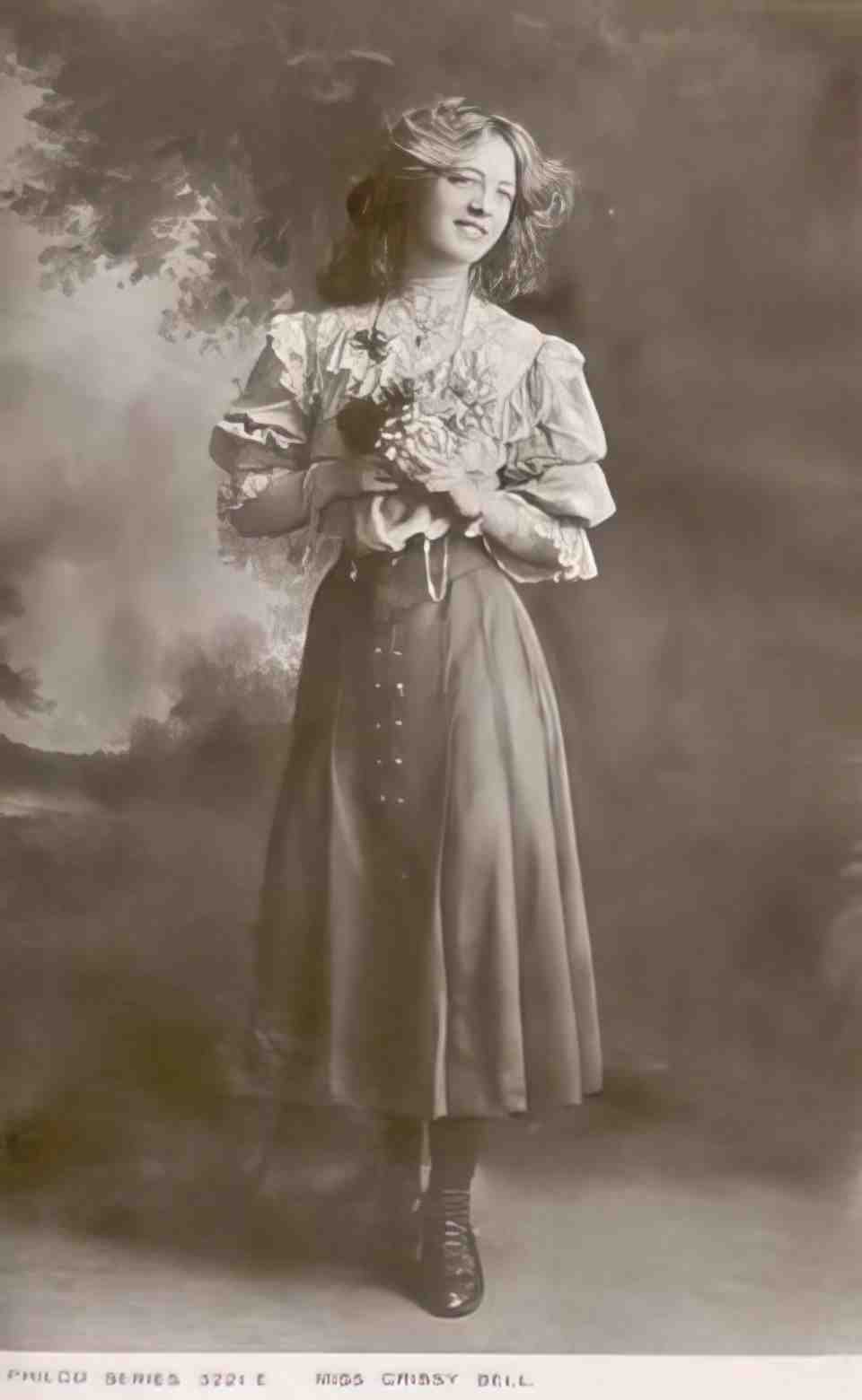 Actress Crissy Bell Vintage A4 Photo Print