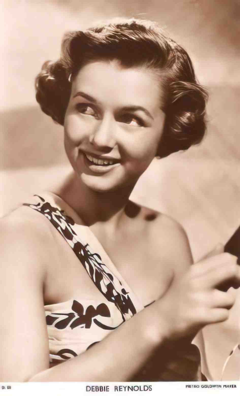 Actress Debbie Reynolds Vintage A4 Photo Print