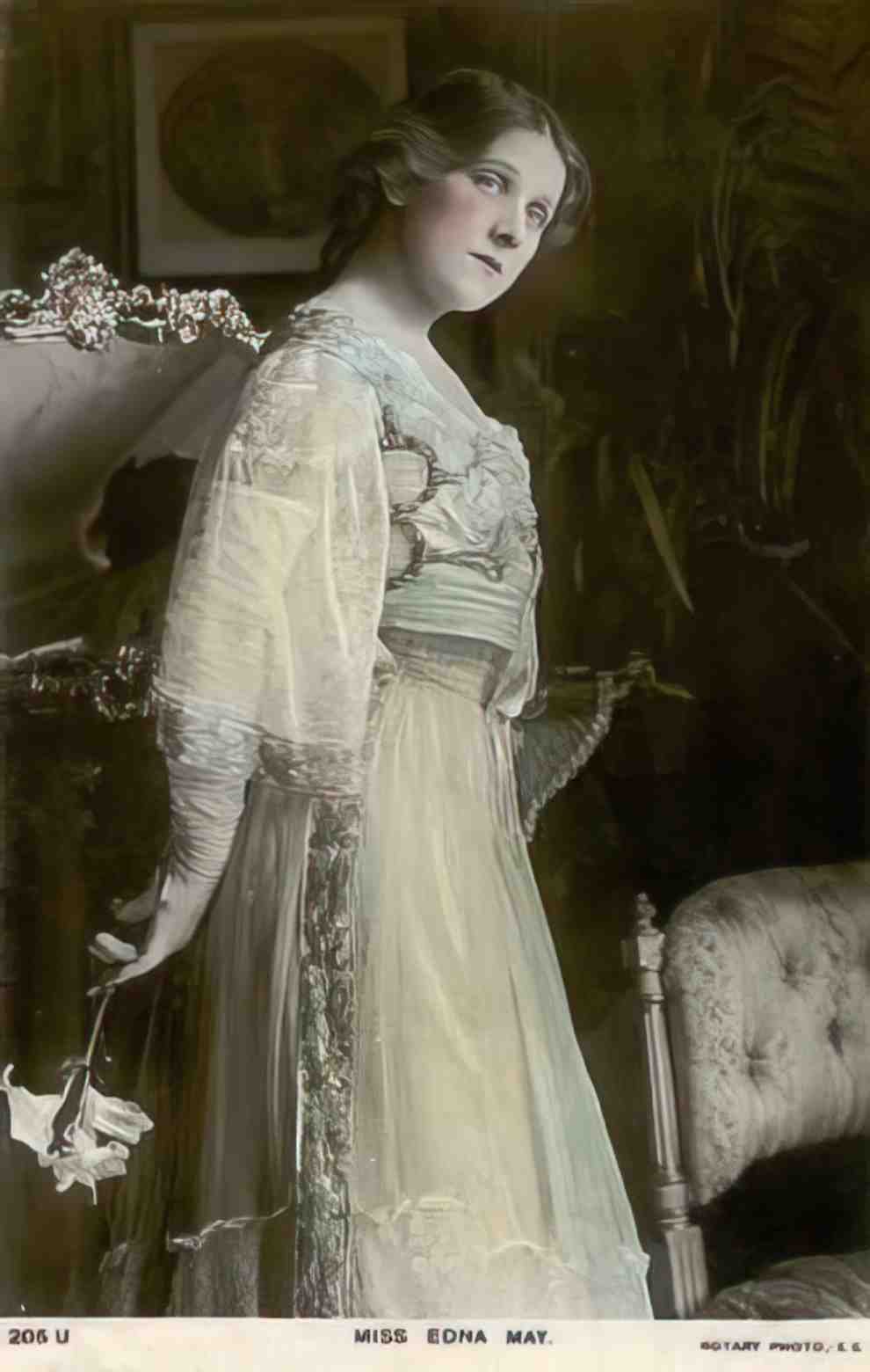 Actress Edna May Vintage A4 Photo Print