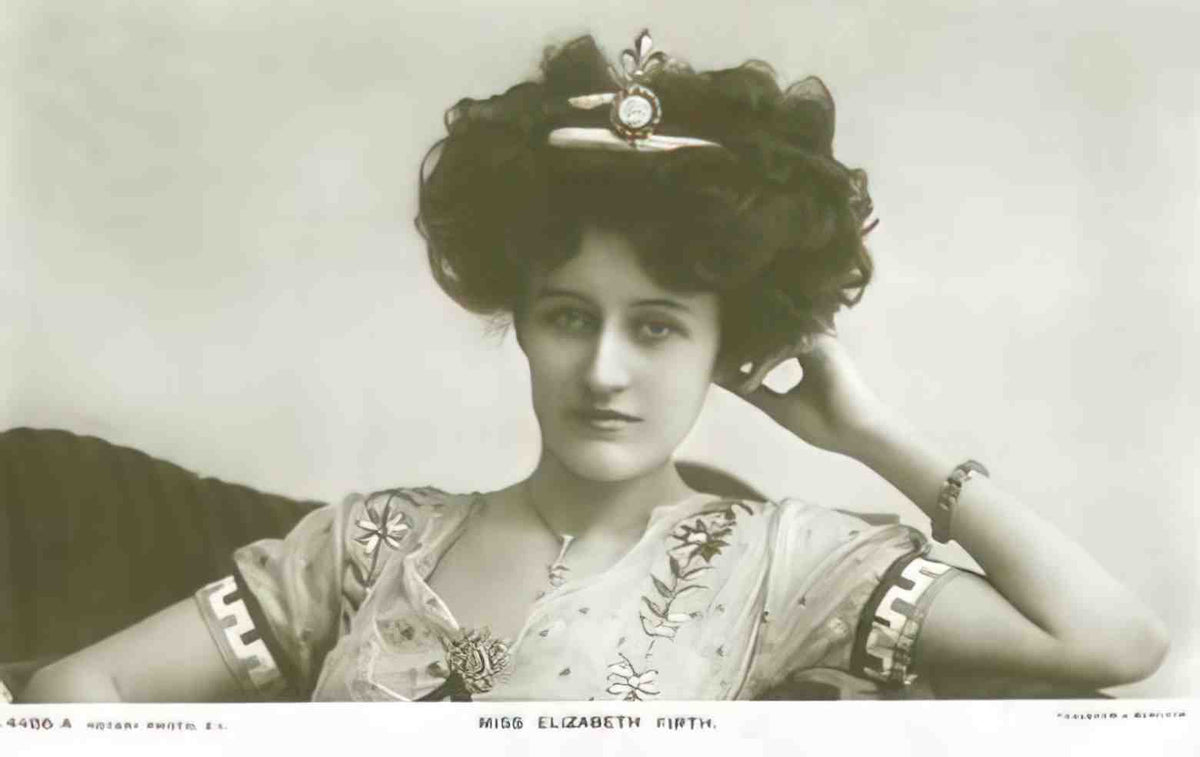 Actress Elizabeth Firth Vintage A4 Photo Print