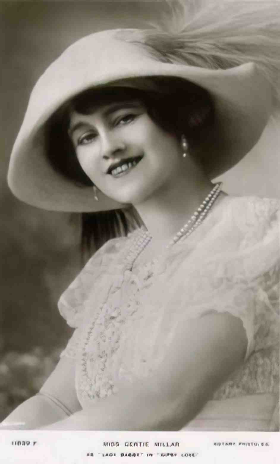Actress Gertie Millar Vintage A4 Photo Print