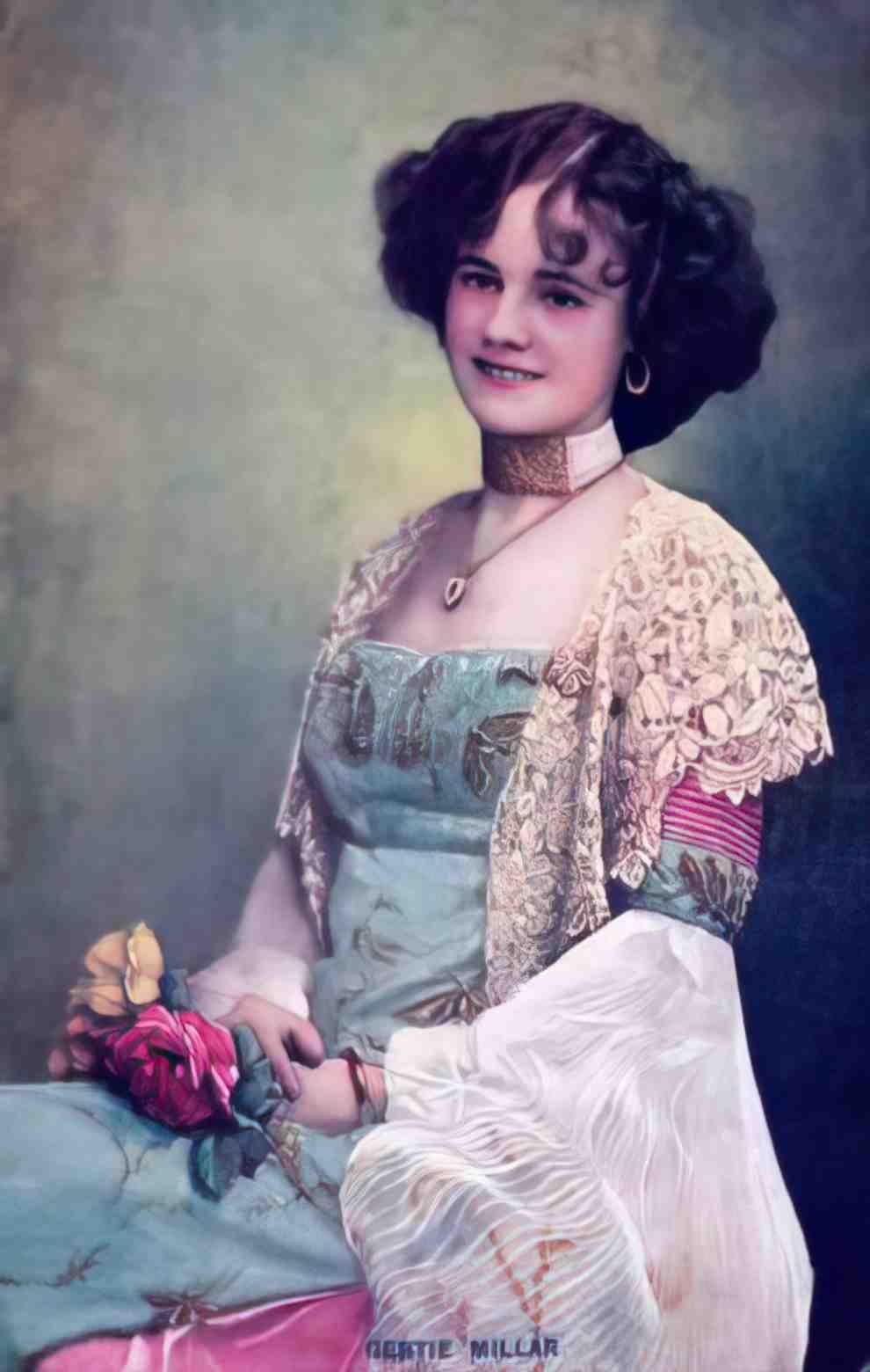 Actress Gertie Millar c1906 Vintage A4 Photo Print
