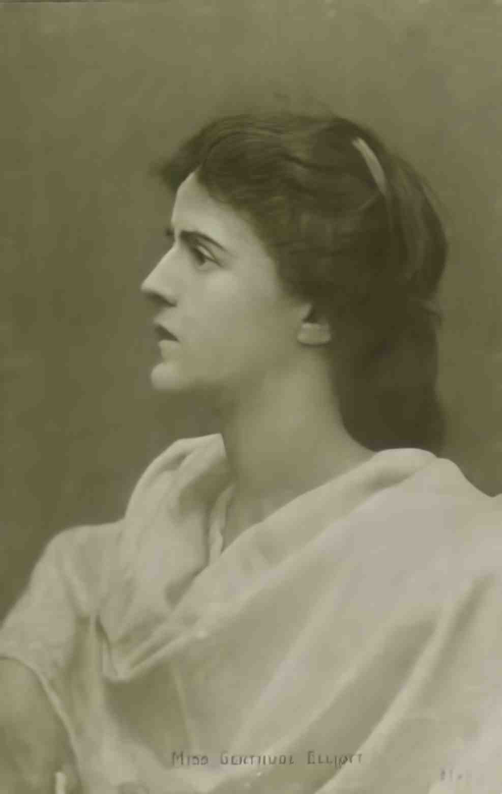 Actress Gertrude Elliott Vintage A4 Photo Print