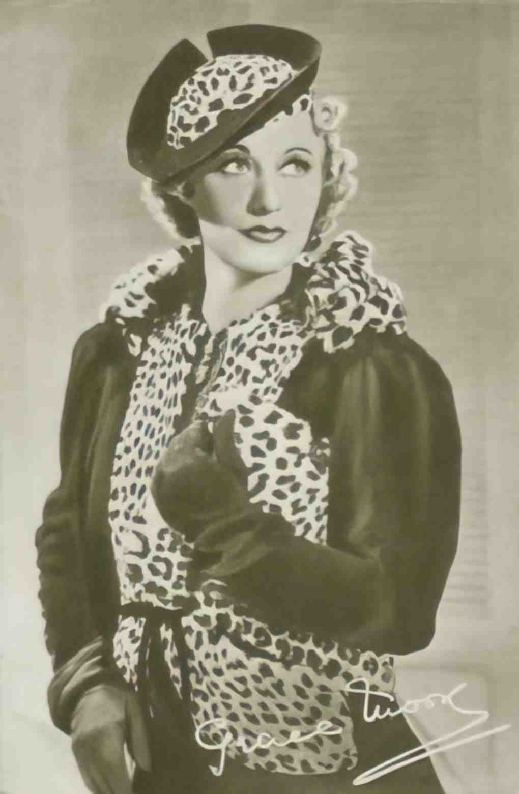 Actress Grace Moore Vintage A4 Photo Print