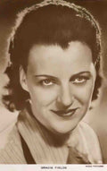 Actress Gracie Fields Radio Pictures Vintage A4 Photo Print