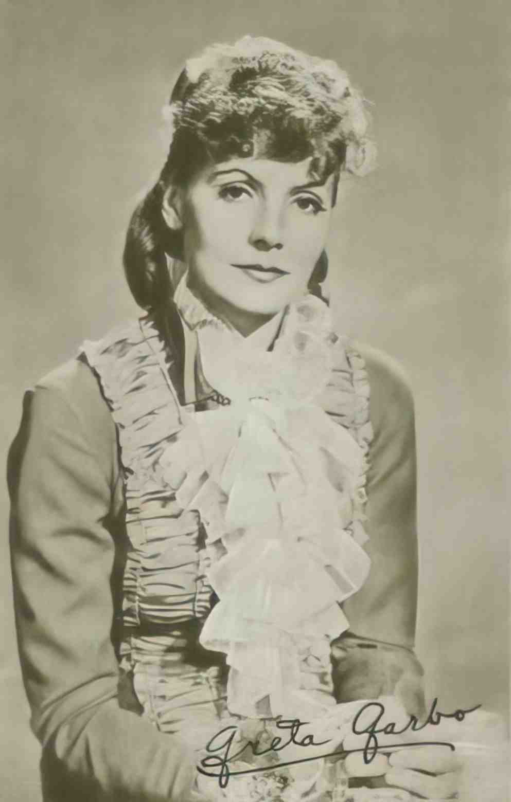 Actress Greta Garbo Vintage A4 Photo Print