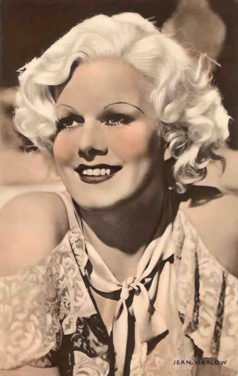 Actress Jean Harlow II Vintage A4 Photo Print